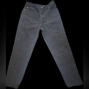 Levi’s 550 Relaxed Fit Jeans Women’s 12 Black Tapered Leg Stretch